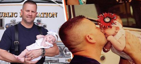 Un pompier aide à la naissance d'une petite fille et devient son père car sa mère ne peut pas la garder